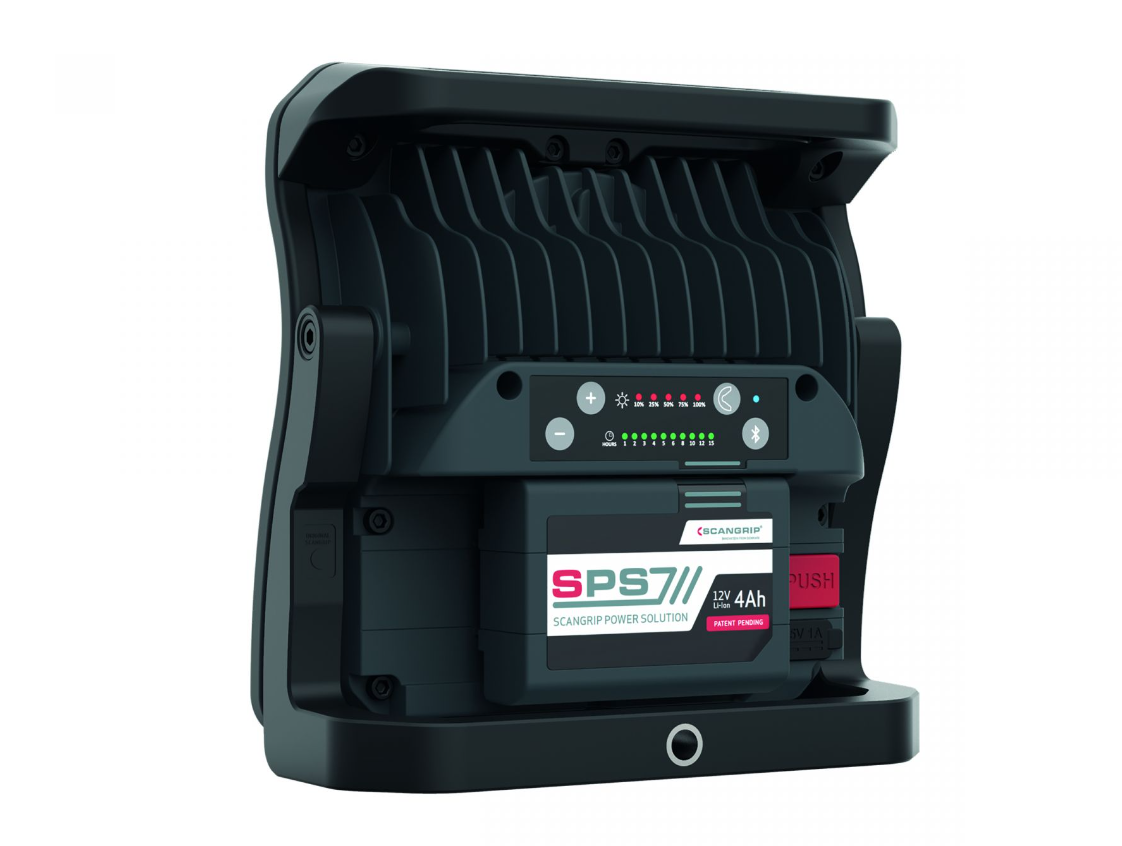 Лампа рабочего освещения Scangrip Nova 4 SPS c Bluetooth на аккумуляторе (Скангрип Нова 4 СПС)