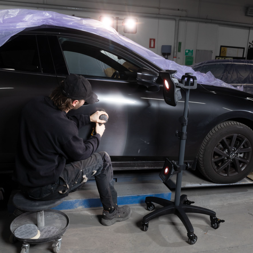 Стойка Scangrip Wheel Stand 2.0 на роликовых колесах (Скангрип Вил Стенд)