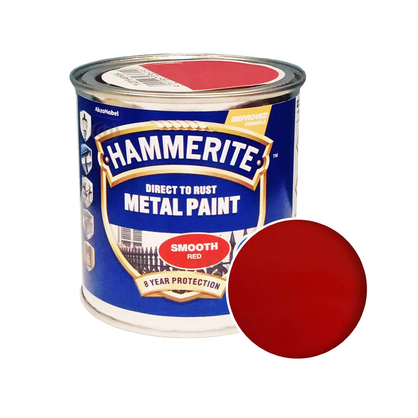 Краска 3 в 1 по металлу Hammerite Metal Paint Smooth защитная, гладкая глянцевая Краска 3 в 1 по металлу Hammerite Metal Paint Smooth защитная, гладкая глянцевая