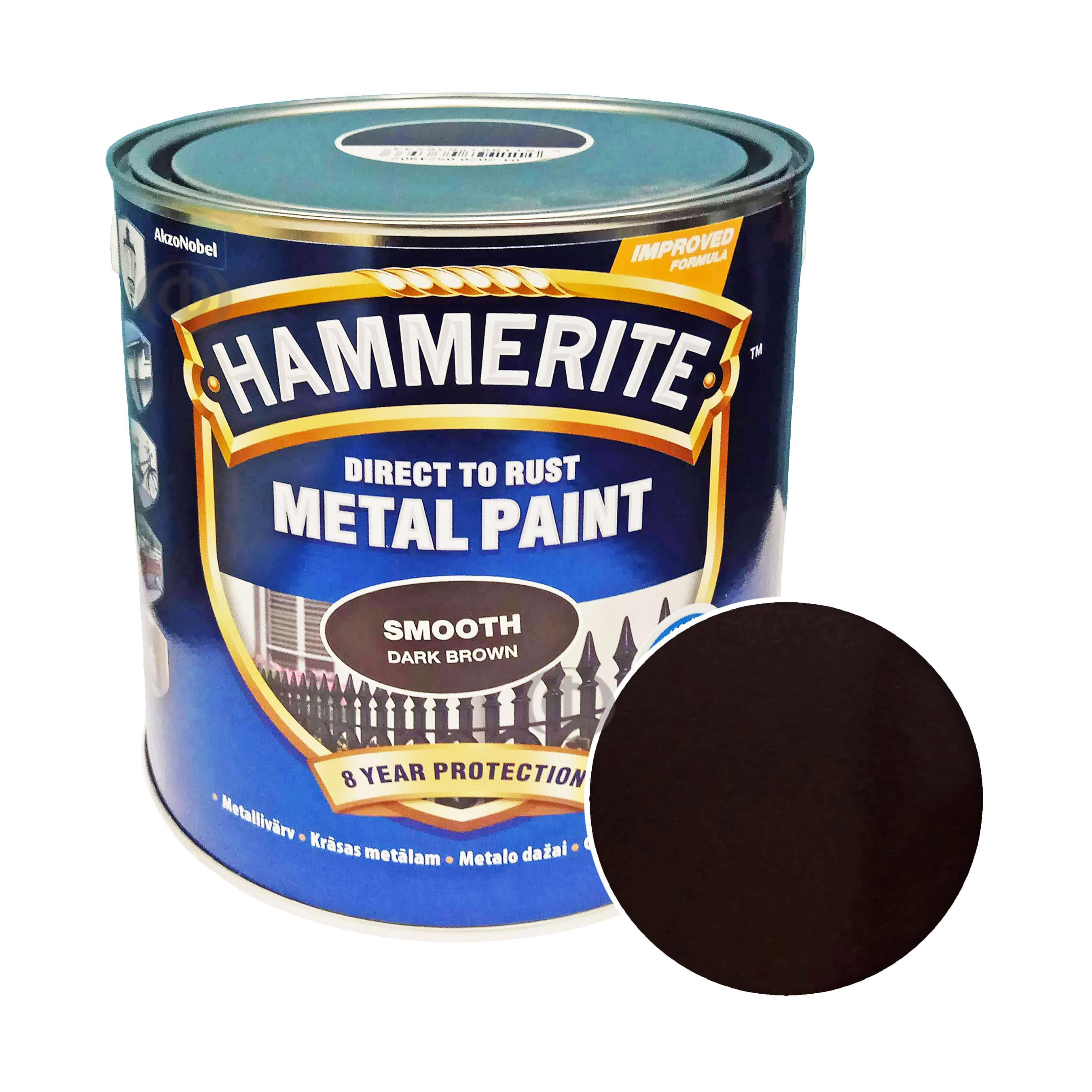 Краска 3 в 1 по металлу Hammerite Metal Paint Smooth защитная, гладкая глянцевая Краска 3 в 1 по металлу Hammerite Metal Paint Smooth защитная, гладкая глянцевая
