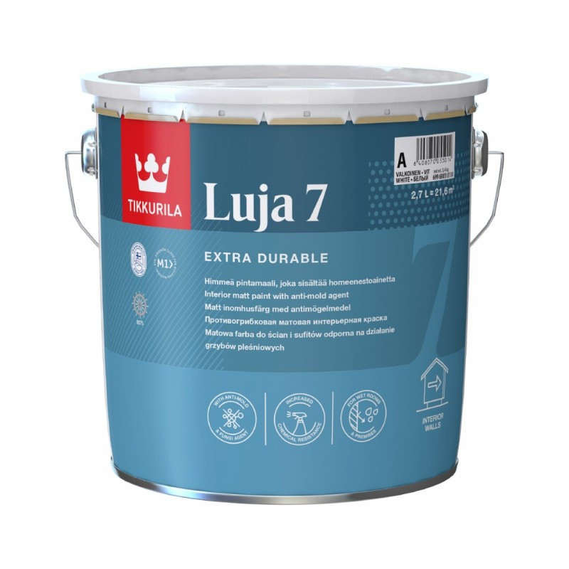 КРАСКА TIKKURILA LUJA 7 база С