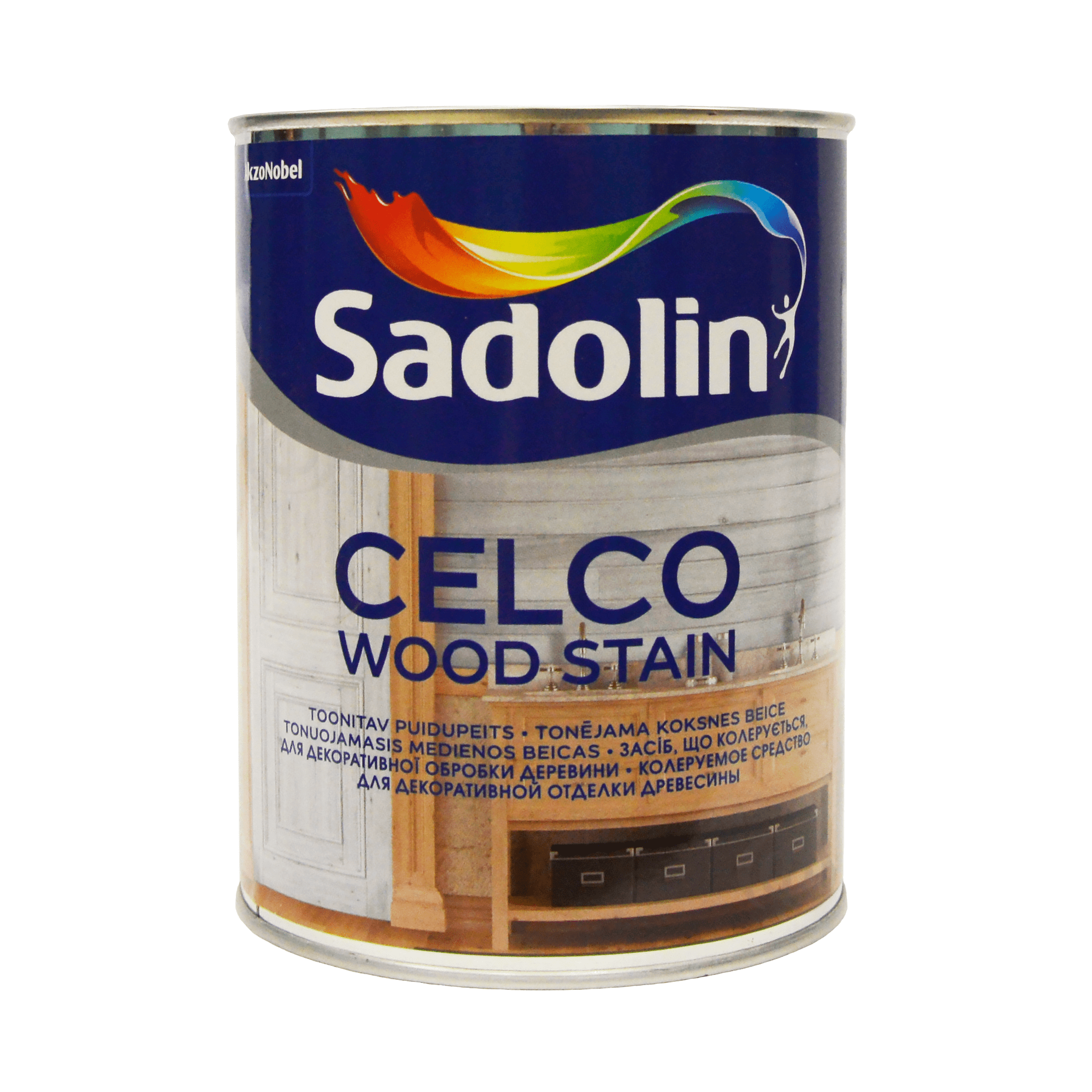 Морилка для дерева Sadolin Celco Wood Stain на водной основе, бесцветная, BC Морилка для дерева Sadolin Celco Wood Stain на водной основе, бесцветная, BC