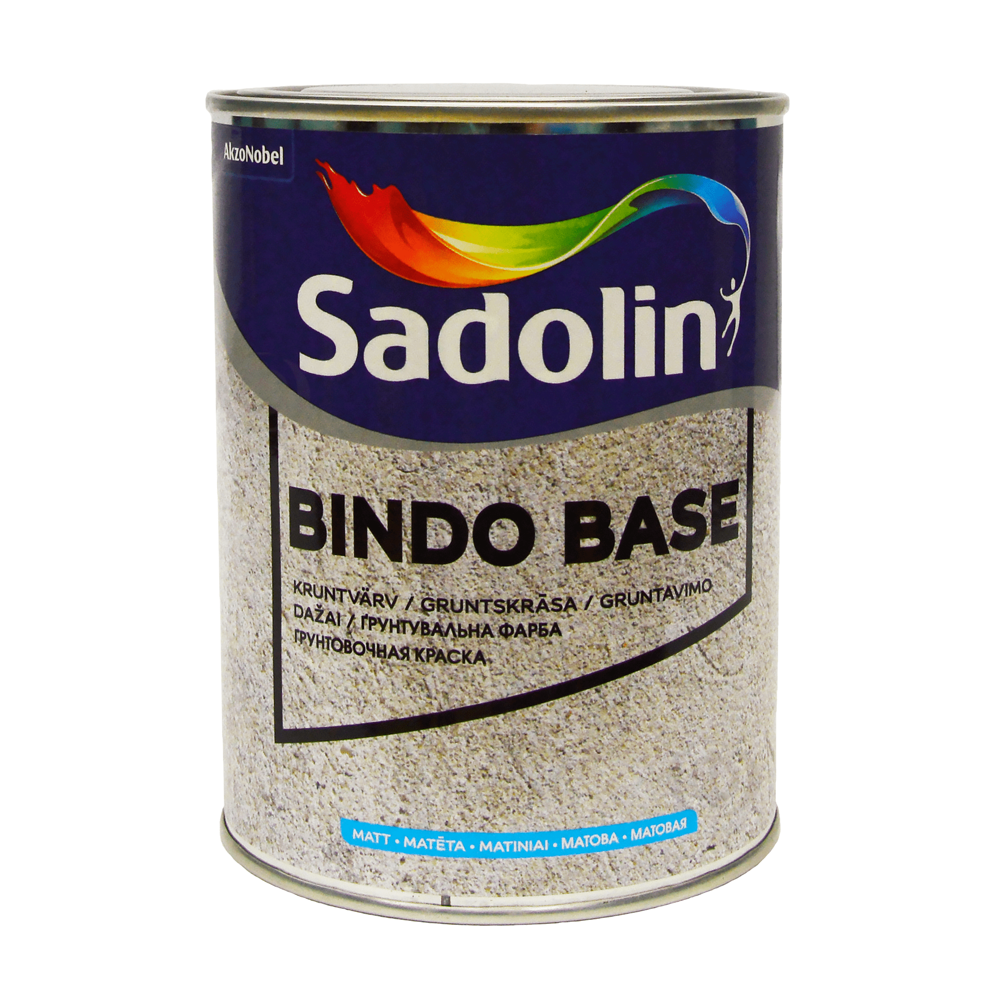 Грунтовочная краска на водной основе Sadolin Bindo Base для стен и потолка, белая / Sadolin Super Grund